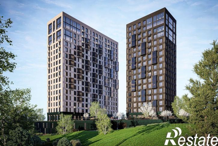 1-комн квартира в новом доме улица Борисенко, 100Е с2,  д. 100Е с2