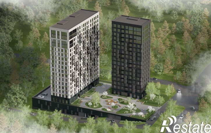 1-комн квартира в новом доме улица Борисенко, 100Е с2,  д. 100Е с2