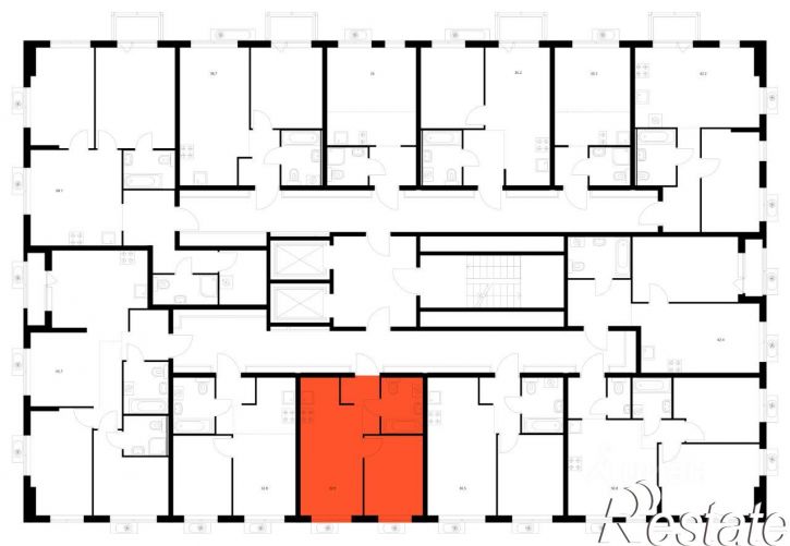 1-комн квартира в новом доме улица Басаргина, 2 с11,  д. 2 с11