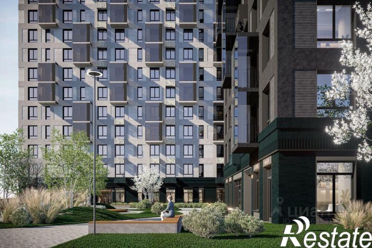 1-комн квартира в новом доме улица Борисенко, 100Е с2,  д. 100Е с2