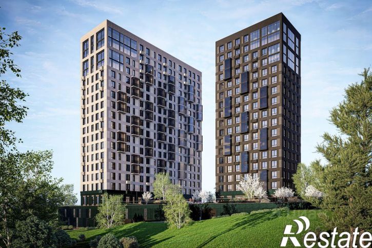 1-комн квартира в новом доме улица Борисенко, 100Е с2,  д. 100Е с2