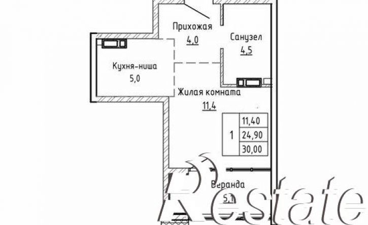 2-комн квартира в новом доме Днепровская улица, 25 к5,  д. 25 к5