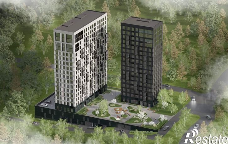 1-комн квартира в новом доме Борисенко улица, д.100естр1
