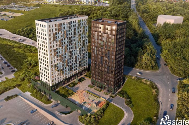 2-комн квартира в новом доме Борисенко улица, д.100естр1