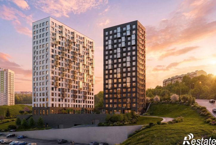 2-комн квартира в новом доме Борисенко улица, д.100естр1